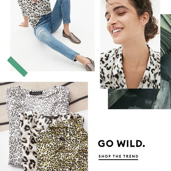 Banana Republic Leopard Print Blouse - Picture 4 of 8